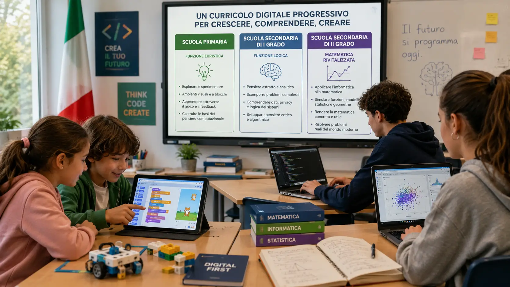 A Proposal for Reimagining Italian Primary Education Through Informatics