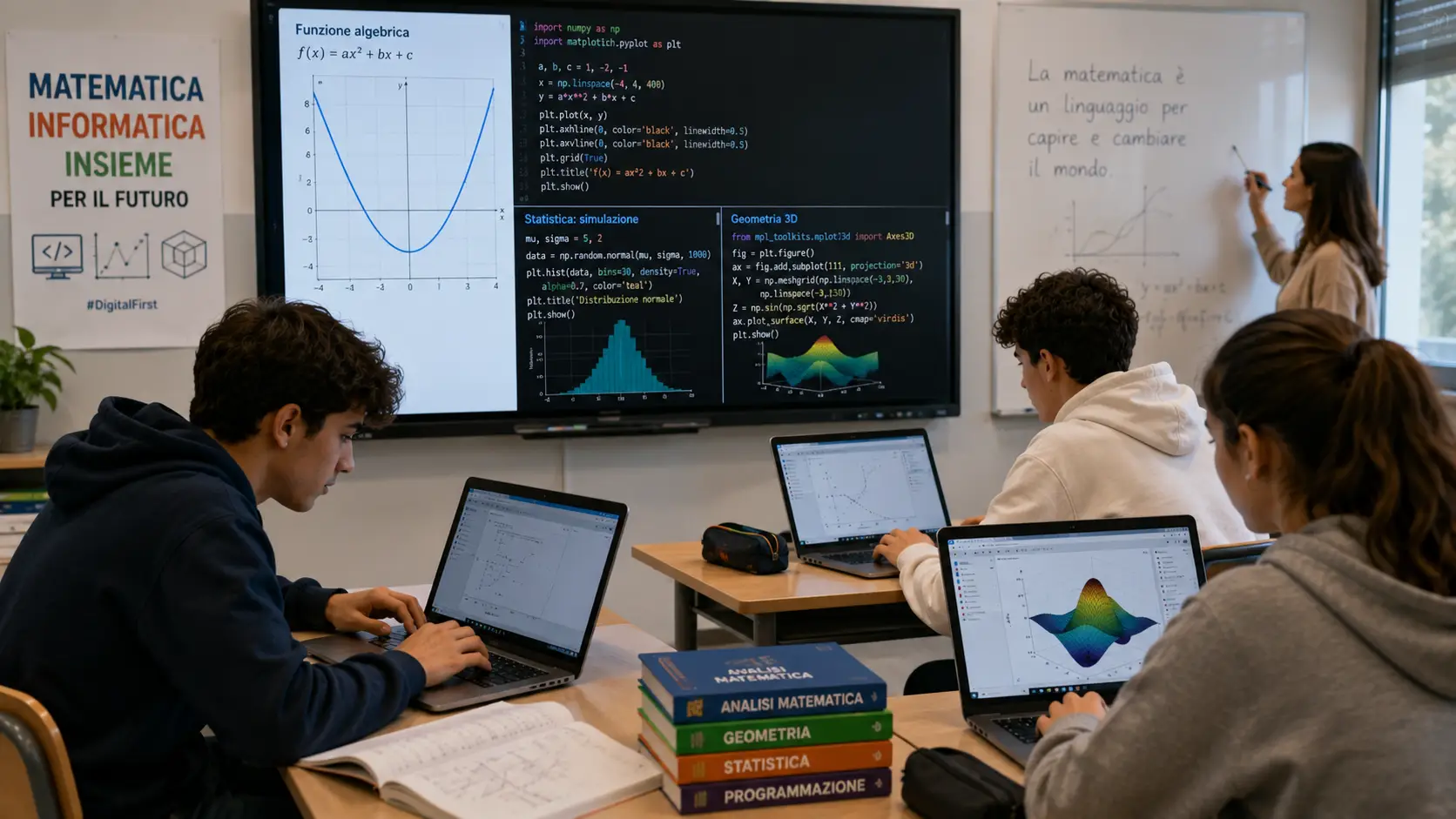 Rewriting the Equation: Better Mathematics Through High School Informatics
